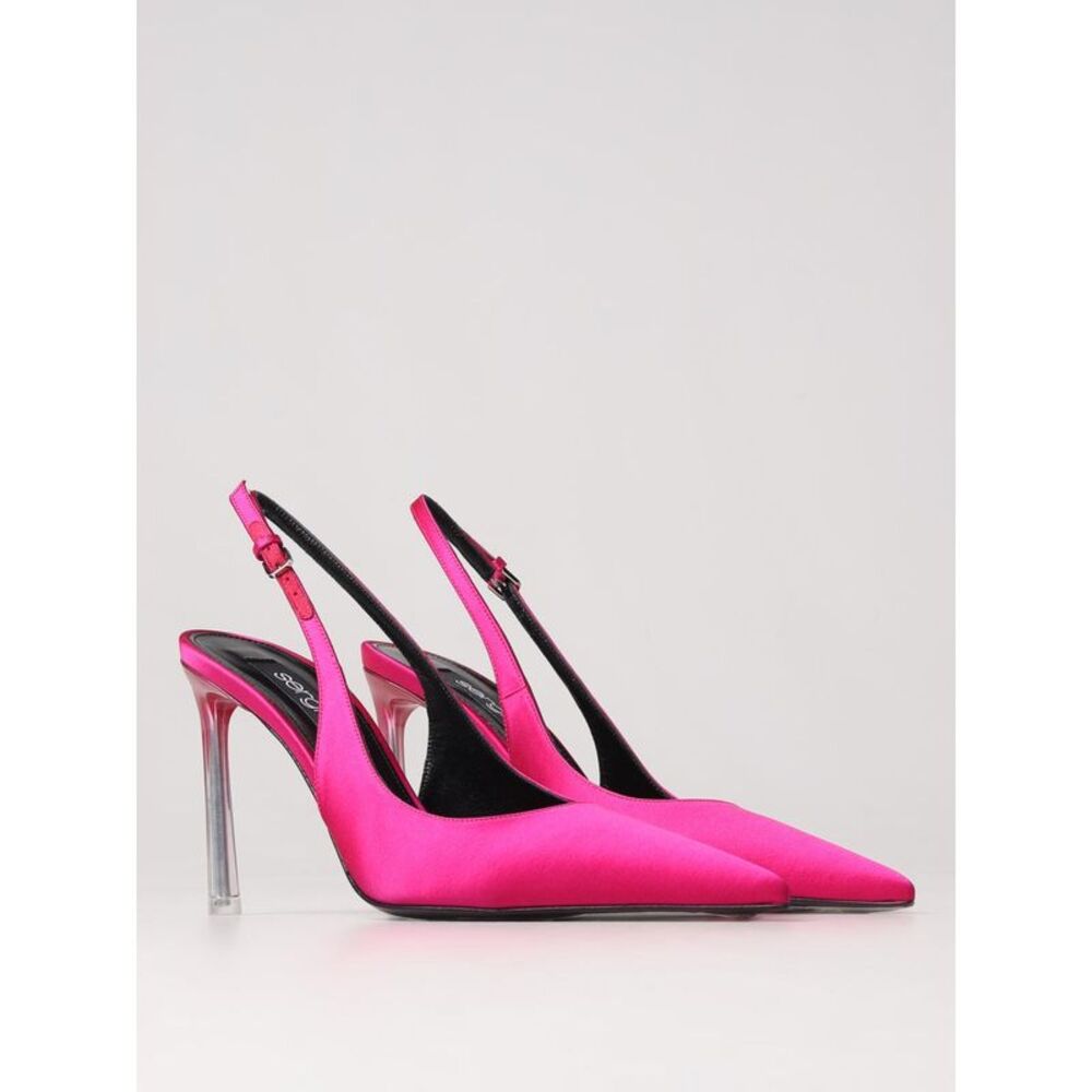 Sergio Rossi High Heel Shoes Woman Fuchsia - Picture 2 of 4